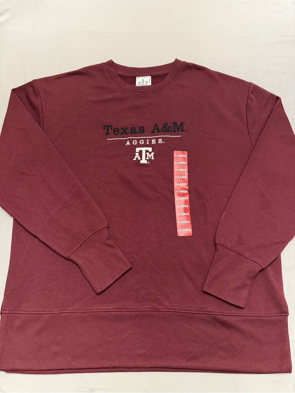 Champion Texas A&M Maroon Crewneck Sweatshirt